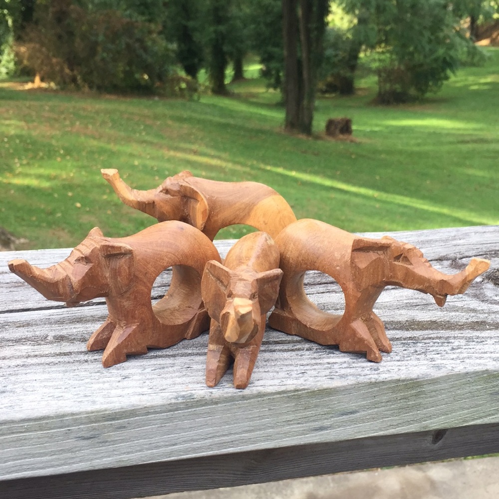 Elephant Napkin Rings - Picture 7 of 7